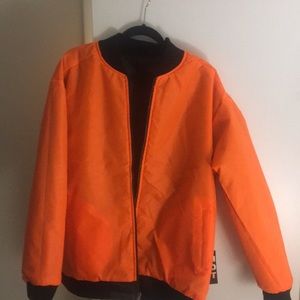 NWOT Hot Lava brand black bomber!
